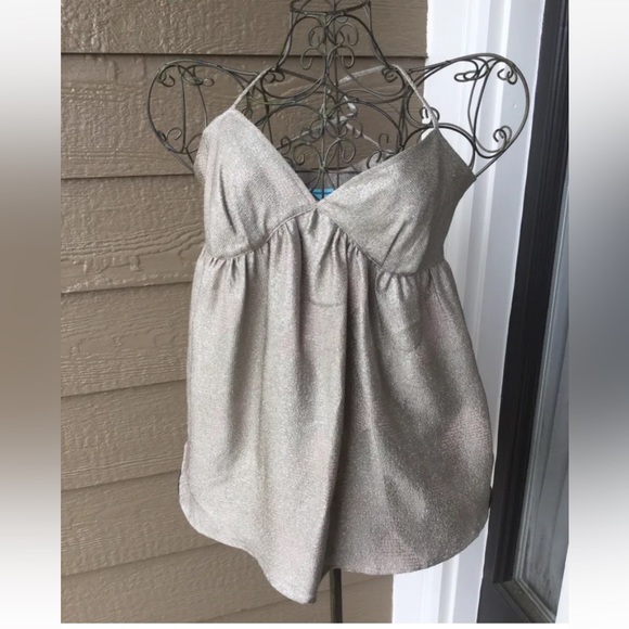 NWT! Liz Lange the collection platinum tank top size 1 Devan RN 108399